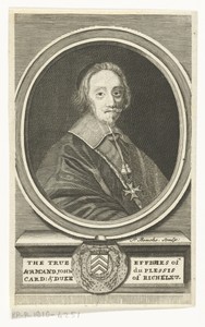 Portret van kardinaal Richelieu