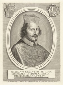Portret van kardinaal Vitaliano Visconti