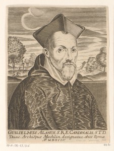 Portret van kardinaal William Allen