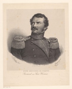 Portret van Karel Bernard hertog van Saxen-Weimar-Eisenach