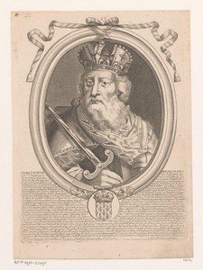 Portret van Karel de Grote