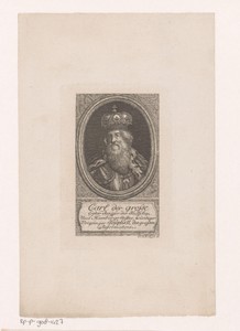 Portret van Karel de Grote