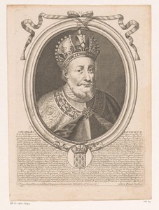 Portret van Karel de Kale