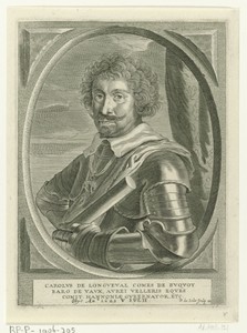 Portret van Karel de Longueval