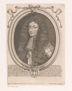 Portret van Karel Emanuel II, hertog van Savoye