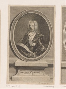 Portret van Karel Emanuel III van Sardinië