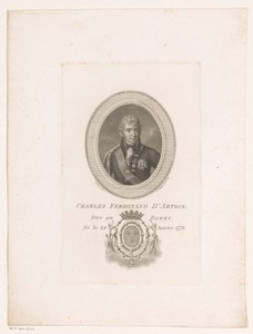 Portret van Karel Ferdinand van Berry