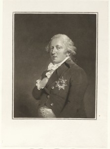 Portret van Karel George August, erfprins van Brunswijk-Wolfenbüttel