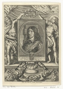 Portret van Karel Gustaaf van Zweden
