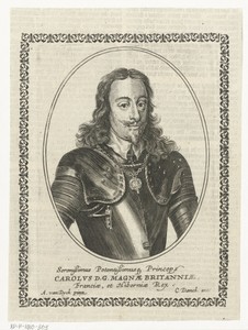 Portret van Karel I, koning van Engeland