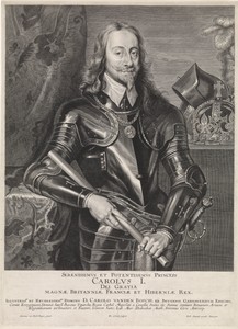 Portret van Karel I, koning van Engeland