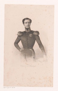 Portret van Karel I, kroonprins van Würtemberg