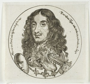 Portret van Karel II als een tijger
