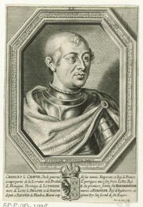 Portret van Karel II de Kale