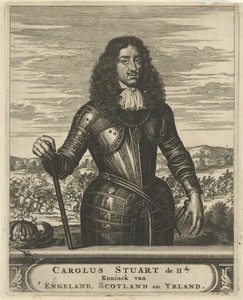 Portret van Karel II, koning van Engeland
