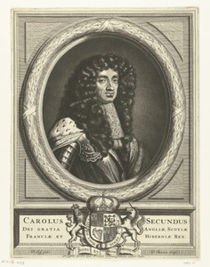 Portret van Karel II, koning van Engeland