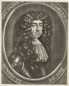 Portret van Karel II, koning van Engeland