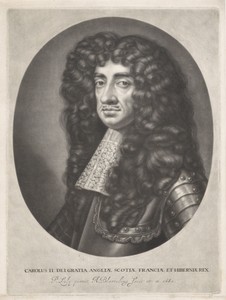 Portret van Karel II, koning van Engeland