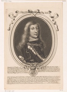 Portret van Karel II, koning van Spanje