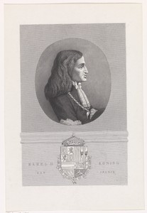 Portret van Karel II, koning van Spanje