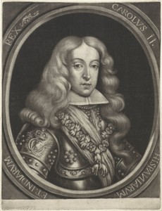 Portret van Karel II, koning van Spanje