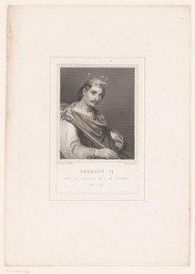 Portret van Karel II van Engeland