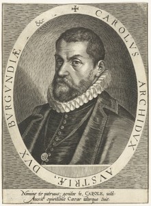 Portret van Karel II van Oostenrijk
