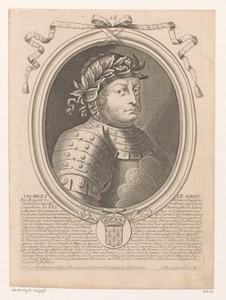 Portret van Karel III de Dikke
