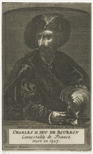 Portret van Karel III, hertog van Bourbon