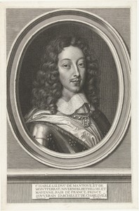 Portret van Karel III hertog van Mantua