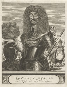 Portret van Karel IV, hertog van Lotharingen