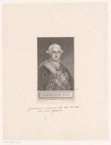 Portret van Karel IV, koning van Spanje