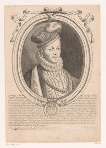 Portret van Karel IX, koning van Frankrijk