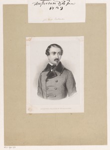 Portret van Karel Lodewijk Napoleon Bonaparte