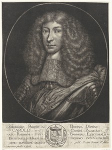 Portret van Karel Lodewijk van de Palts