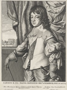 Portret van Karel Stuart, prins van Wales