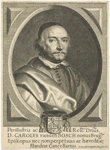 Portret van Karel van den Bosch bisschop van Brugge
