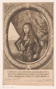 Portret van Karel van Hessen-Kassel