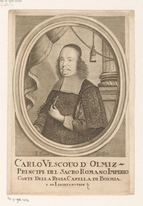 Portret van Karel van Liechtenstein-Castelcorn