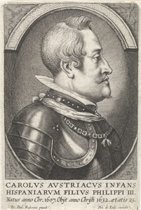 Portret van Karel van Oostenrijk