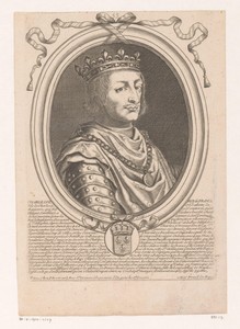 Portret van Karel VII, koning van Frankrijk
