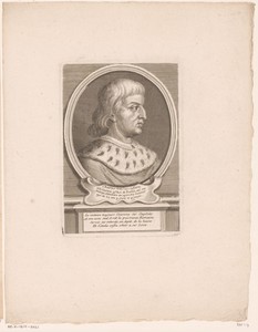 Portret van Karel VIII