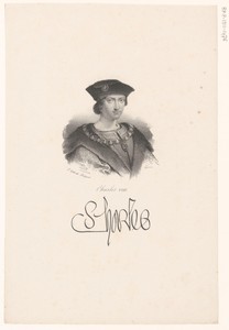 Portret van Karel VIII van Frankrijk