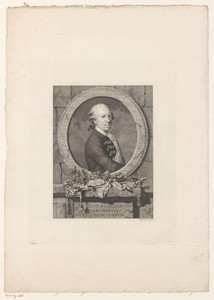 Portret van Karel Willem Ferdinand hertog van Brunswijk-Wolfenbüttel