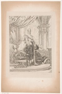 Portret van Karel X van Frankrijk
