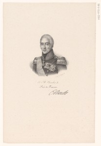 Portret van Karel X van Frankrijk