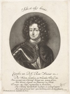 Portret van Karel XI, koning van Zweden
