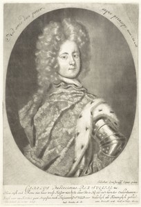 Portret van Karel XII, koning van Zweden