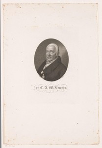 Portret van Karl August Wilhelm Berends
