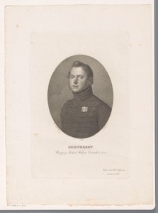 Portret van Karl Bernhard von Sachsen-Weimar-Eisenach